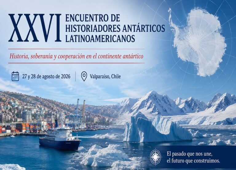 26 encuentro historiadores antárticos chile - agosto 2026